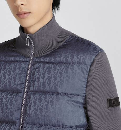 dior oblique technical blouson|Technical Blouson with Dior Oblique Inserts.